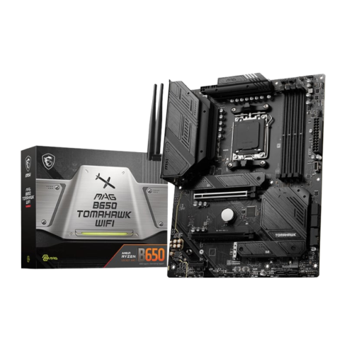 MSI MAG B650 TOMAHAWKWIFI AMD AM5 ATX Gaming Motherboard