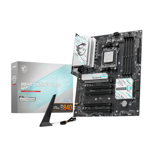 MSI B840 GAMING PLUS WIFI AM5 ATX Gaming Motherboard