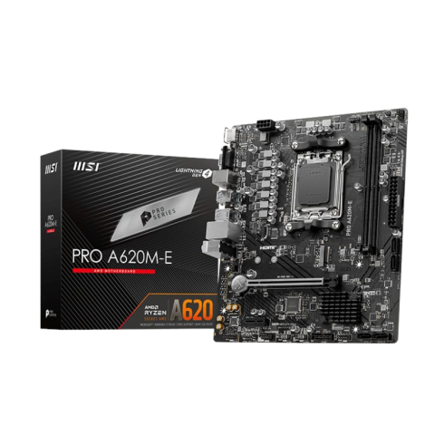 MSI A620M-E PRO AMD AM5 MATX Gaming Motherboard