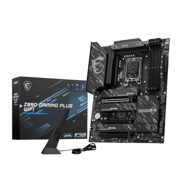 MSI Z890 GAMING PLUS WIFI DDR5 Intel LGA1851 ATX Gaming Motherboard